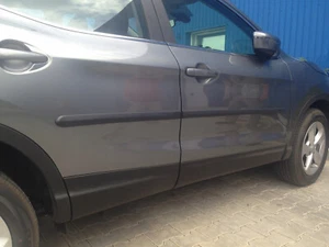 Molduras de protección de puertas/tiras de frotamiento adecuadas para Nissan QASHQAI II 2013 - - Imagen 1 de 6