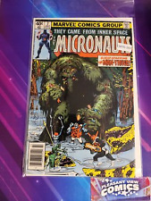 MICRONAUTS #7 VOL. 1 HIGH GRADE (MAN-THING) NEWSSTAND MARVEL COMIC BOOK CM76-160