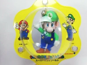 Luigi Plush Bubble Keychain Galson Super Mario World Nintendo Japan - Picture 1 of 10