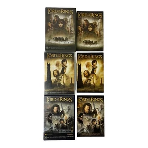 Lord Of The Rings Trilogy 1 2 3 Region 4 DVD With Booklets Free Postage - Picture 1 of 10