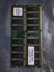 2 x 256MB DDR266 PC2100U memory tested working Suitable for vintage Mac or PC - Picture 1 of 2