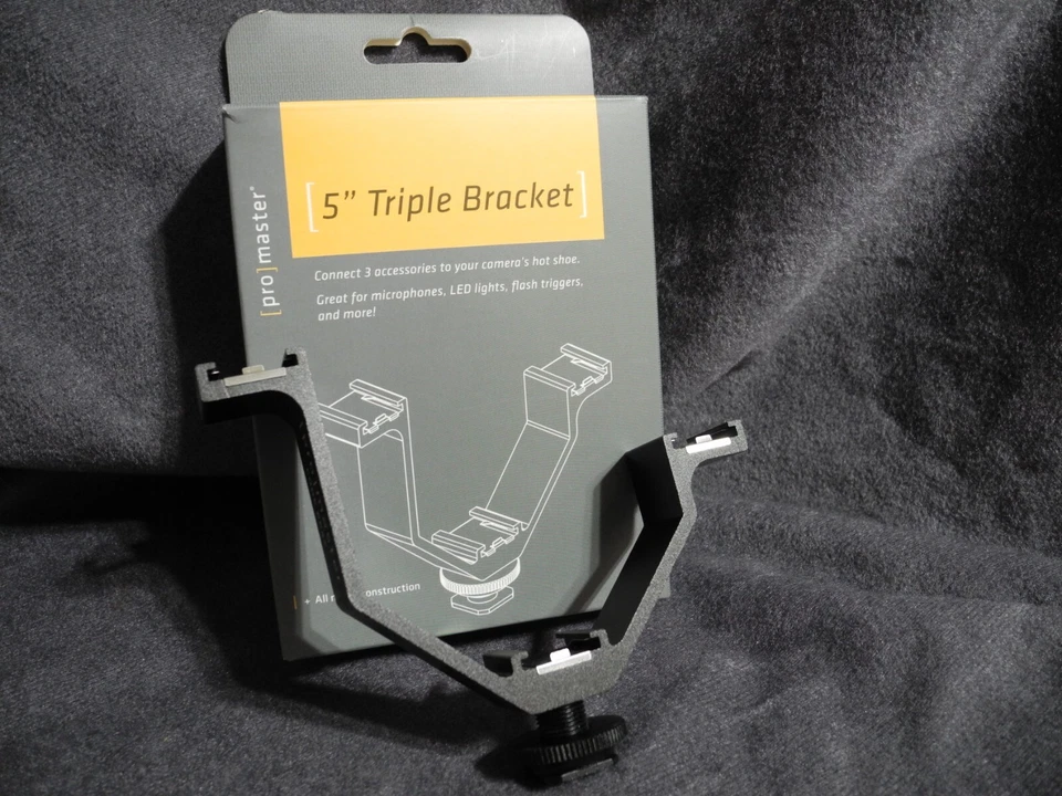 Promaster Triple Bracket - 5" #8637 - Image 1 of 3