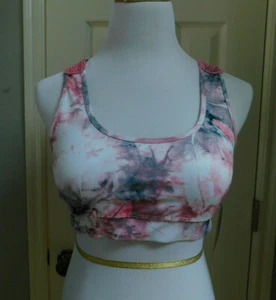 INSPIRED HEARTS Crochet Bralette Workout Sports Bra Top Juniors S, M, XL NWTS - Picture 1 of 10
