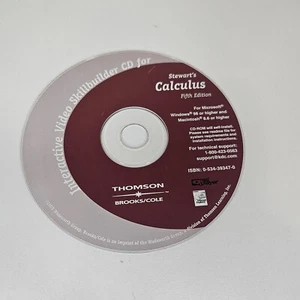 Stewarts Calculus 5th Fifth Edition - Windows/Mac - PC Software CD Only - Picture 1 of 2