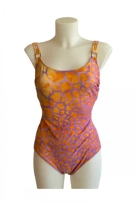 SUNFLAIR by JUTTA FRIEMANN multicolor swimsuit 1-piece Sz 10 - Picture 1 of 2