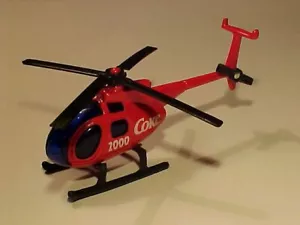 4 INCH Helicopter 2000 Coca-Cola From Edocar Set 1/64 Range Diecast Mint Loose - Picture 1 of 5