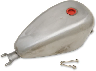 Drag Specialties 3 Gallon Peanut Fuel Gas Steel Gas Tank 04-06 Harley Sportster Foto 1 de 3