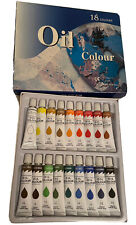 18 PC Oil Paints Set Professional Artist Painting Pigment 12ml Tubes by 4Less