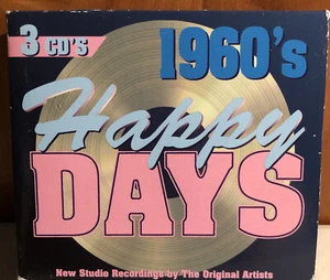 1960's Happy Days / Various : Happy Days 1960's Oldies 3 Discs CD - Picture 1 of 2