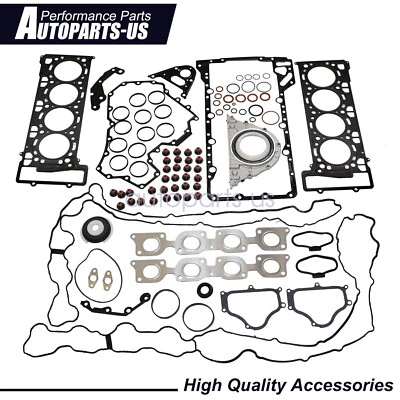 Комплект прокладок для капитального ремонта двигателя для BMW 550i 750Li X5 X6 F02 F07 E70 E71 N63 4.4T V8 - Изображение 1 из 4