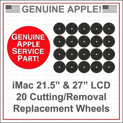 20pk Apple iMac LCD Adhesive Open/Cut Replacement Wheels 21.5” A1418 & 27” A1419 - Image 1 of 3