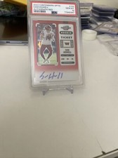 2022 Panini Contenders Optic Sam Howell on-card Auto Red #18/149 PSA 10🔥🔥