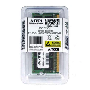 2GB SODIMM Toshiba Satellite T215D-S1140RD T215D-S1140WH PC3-8500 Ram Memory - Picture 1 of 1