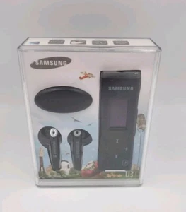 Samsung YP-U3 Schwarz Integrierter FM Tuner 2GB Digital MP3 Medien Selten OVP - Bild 1 von 8