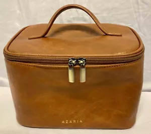AZARIA ~ Madeline Beauty Kosmetiktasche, Ahorn - veganes Leder, NEU!! - Bild 1 von 11