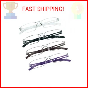 LifeArt 2/4 Pairs Reading Glasses, Blue Light Blocking Glasses, Computer Glasses - Picture 1 of 2