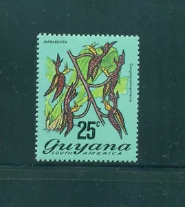 Guyana 1972 Marabunta 25c Orchids Type I flowers facing up SG 550 MNH - Picture 1 of 1