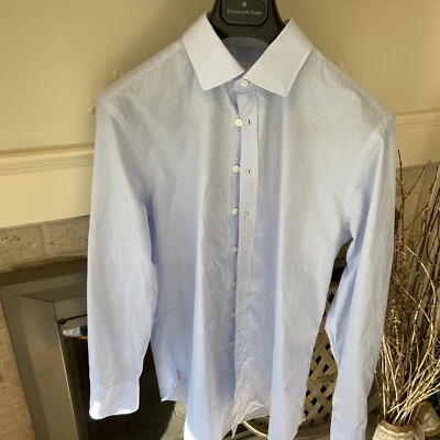 Pink Thomas Pink Shirtmaker London Tailored R 16.5 42 - Image 1 of 4