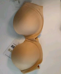 MELENECA Women's Strapless Bras for Large Bust Minimizer Unlined with Underwire - Picture 1 of 2