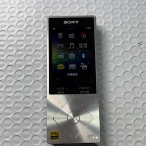 Reproductor de audio portátil Sony NW-A16 Walkman 32 GB de alta resolución plateado NWA16 probado usado - Imagen 1 de 8