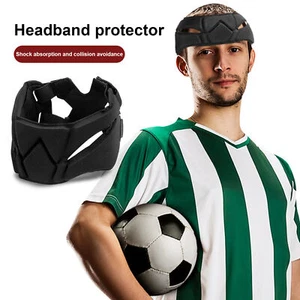 Shock-absorbing Hair Accessory Hollow Design Sweatband Breathable Rugby Head - Zdjęcie 1 z 9