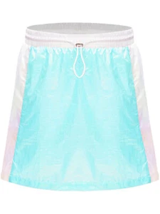 Kids Girls Skirts Running Skirt Performance Skort Color Block Underskirt Jazz - Picture 1 of 14