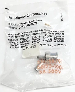 68175-1004  Amphenol BNC Crimp on Connector  6P2-213  1 pc - Picture 1 of 1