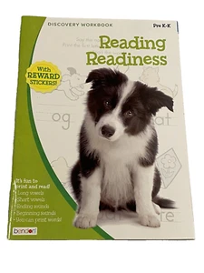 discovery work book reading readiness pre K K sticker bendon educational school - Foto 1 di 2