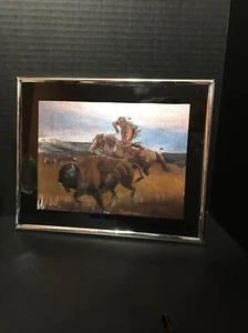 m caroselli Foliendruck Indian Hunter 8”x10” - Bild 1 von 3