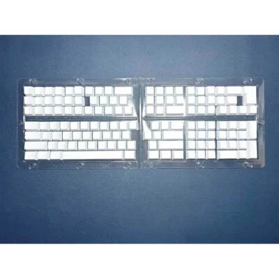 Juego de teclas de doble disparo PBT con impresión lateral retroiluminado translúcido para teclado Cherry MX Foto 1 de 4