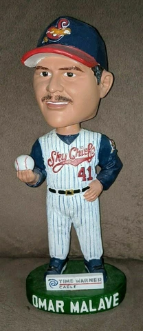Omar Malave Syracuse Skychiefs Manager Bobblehead SGA Coach Chiefs MiLB MLB Jays Cover