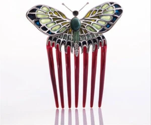 TITANIC Rose's Butterfly Comb Hairpin Hair Clip Handmade Prop collections - Picture 1 of 12