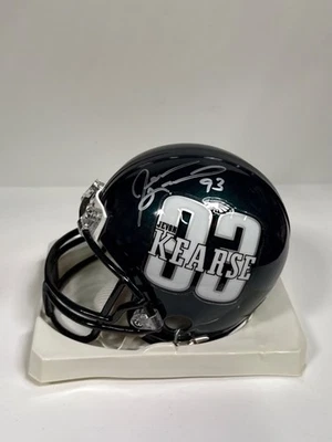 Jevon Kearse Signed Philadelphia Eagles Mini Helmet PSA AP47163 - Image 1 of 3