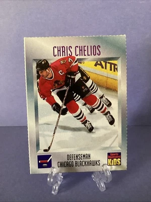 1997 Sports Illustrated for Kids II #585 Chris Chelios Chicago Blackhawks HOF - Image 1 of 2