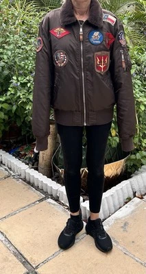 TOP GUN® B-15 MEN'S HEAVY DUTY FLIGHT BOMBER JACKET Med - Image 1 of 4