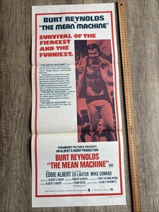 VINTAGE MOVIE POSTER: THE MEAN MACHINE (Original 1974 Daybill) Burt Reynolds - Picture 1 of 1