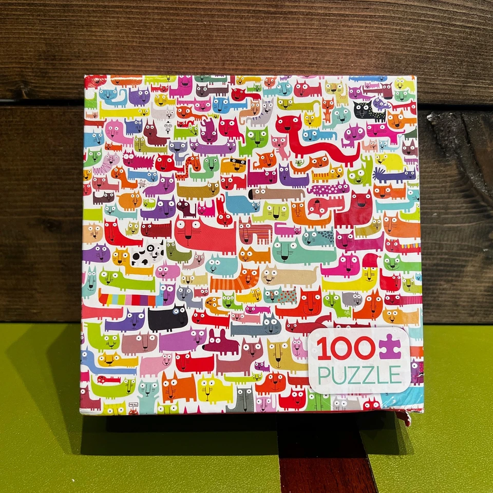 Ceaco Colorful Cats 100pcs Jigsaw Puzzle - Image 1 of 1
