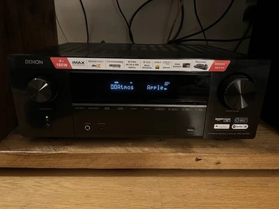 Denon AVC-X3700H 9.2 Channel 8K AV Receiver Black w/ Original Box & Accessories - Image 1 of 4