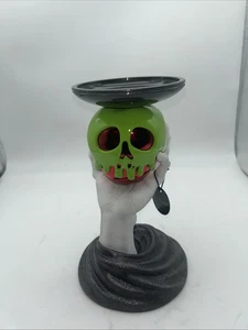Bath & Body Works Disney Villains Evil Queen Poison Apple 3 Wick Candle Holder - Picture 1 of 3