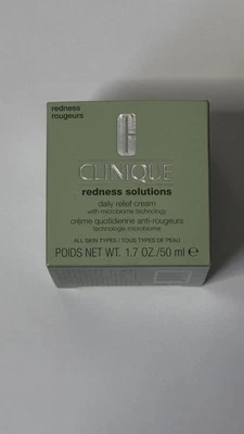 Crema Alivio Diario Clinique Redness Solutions, 1.7 OZ - NUEVA EN CAJA Sellada Foto 1 de 4