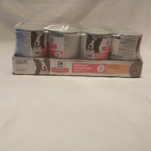 Hill’s Science Diet Perfect Digestion Adult Dog Food 12 Cans Chicken Rice 12.8Oz - Picture 1 of 7