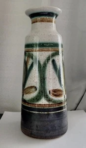 Cinque Ports Pottery Rye Vase MCM Retro Vintage Tall - Picture 1 of 5