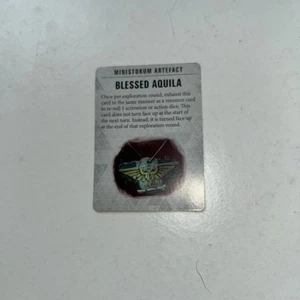 Blackstone Fortress Blessed Aquila Promo Card Warhammer 40K Games Workshop OOP - Bild 1 von 2