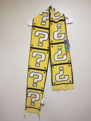 Mario Bufanda Question Block Vellón Culture Fly Marca 2017 Amarillo Poliéster Foto 1 de 4