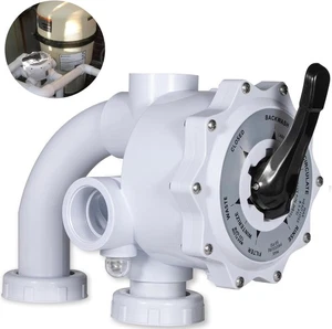 261055 Multiport Valve for Triton and Quad Pool & Spa Side Mound D.E - Picture 1 of 8