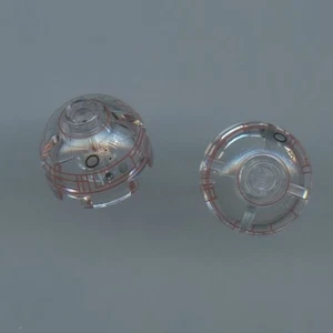 Star Wars LEGO x2 Trans-Clear Brick, Round 2 x 2 Dome Imperial Astromech Droid - Picture 1 of 1