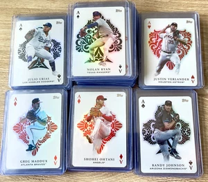 2023 "ALL ACES" Topps Series 1 Full 25-Cards w/ Ohtani Complete Insert Set - Picture 1 of 1