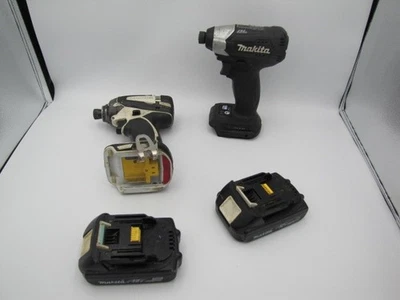 2 atornilladores de impacto Makita 18v: LXDT04 y XDT15, 2 baterías de litio de 2,0 Ah Foto 1 de 4