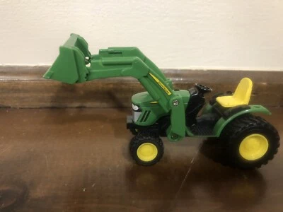 Rare john deere  46584V Front Loader Used Diecast 3 Inch - Image 1 of 4