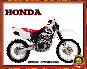 Honda Motorcycle - 1997 XR400R - Metal Sign 11 x 14 - Picture 1 of 4